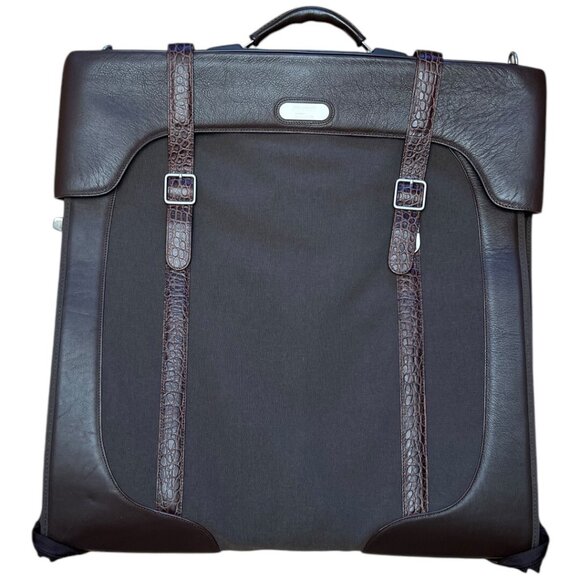 Samsonite Brown Black Label Pre-death Alexander McQueen Garment Bag - Picture 1 of 10